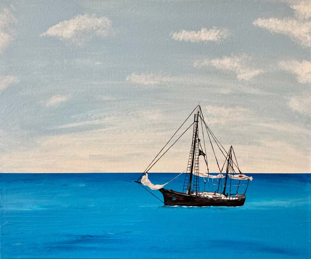 Florida Keys, Acryl auf Leinwand