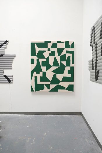 Oliver Mark, Exit1, 120 x 140cm Leinwand, 2026