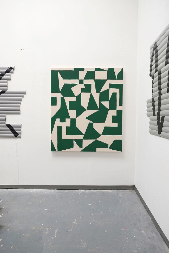 Oliver Mark, Exit1, 120 x 140cm Leinwand, 2026