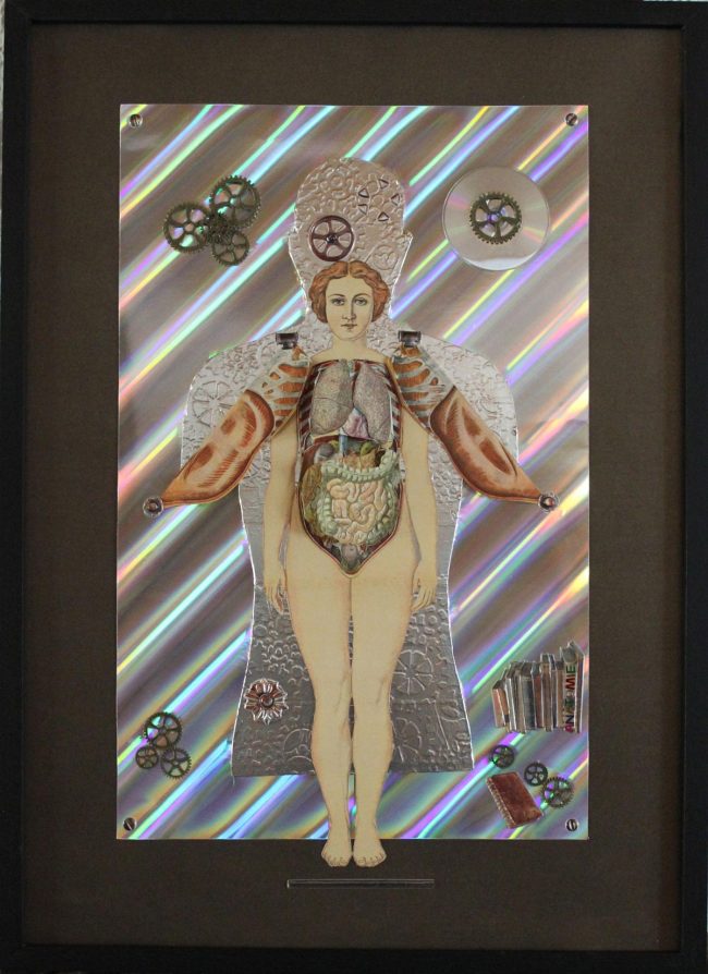 Brigitte Pütter, Innere Organe, Collage