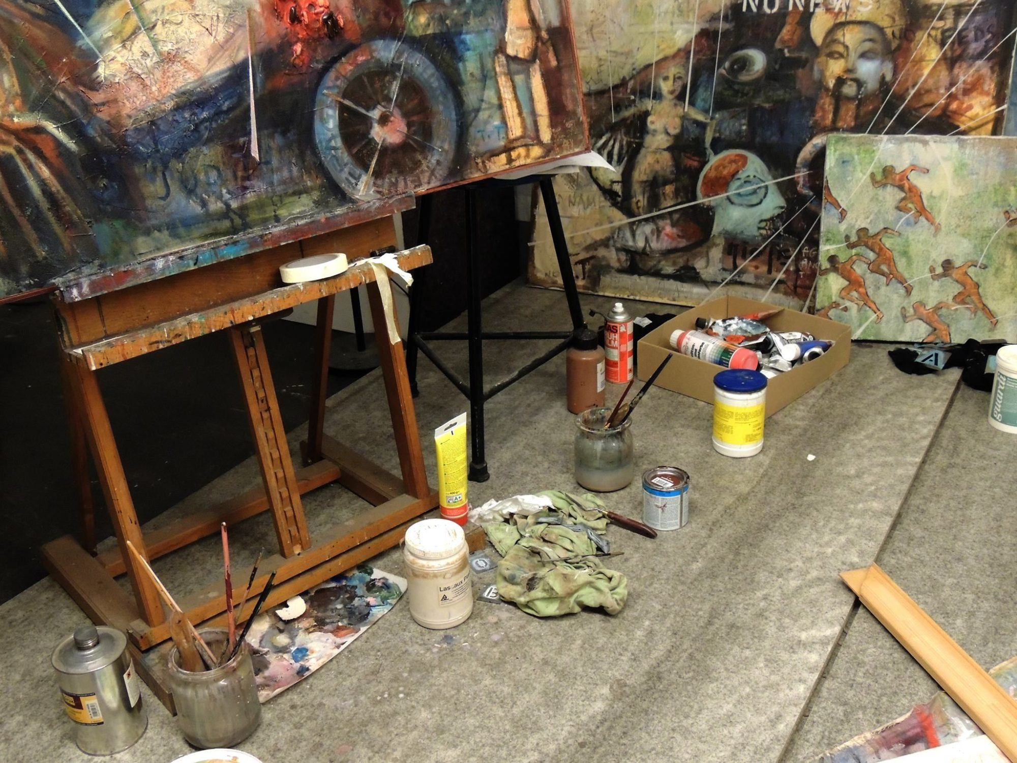 Trash/Treasure-works, Studio View